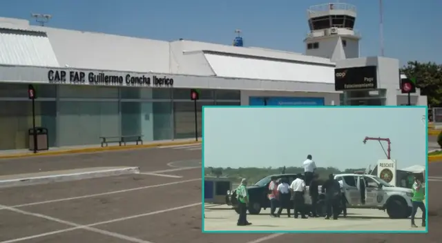 Joven muere a bordo de avión cuando este iba a despegar.