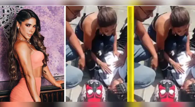 Karen Dejo protagonizó accidente automovilístico. Karen Dejo protagonizó accidente automovilístico.