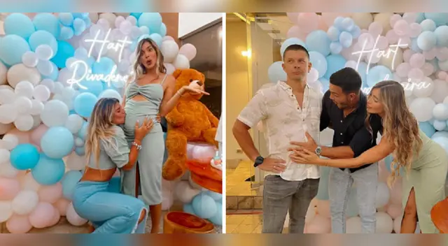 Korina Rivadeneira y Mario Hart invitaron a algunos amigos al Korina Rivadeneira y Mario Hart invitaron a algunos amigos al