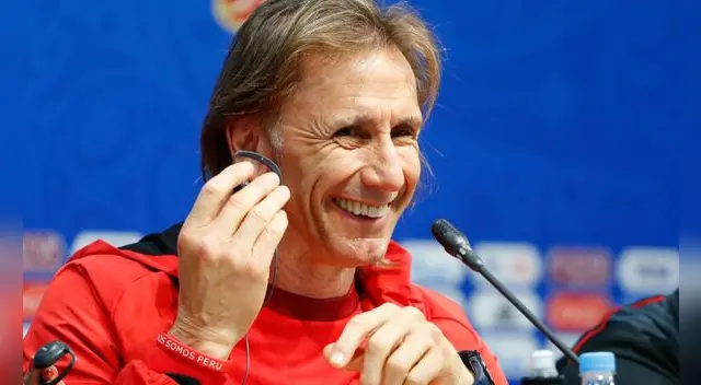 Ricardo Gareca está cerca clasificar con Perú a un Mundial por segunda vez y de manera consecutiva. Foto: AFP