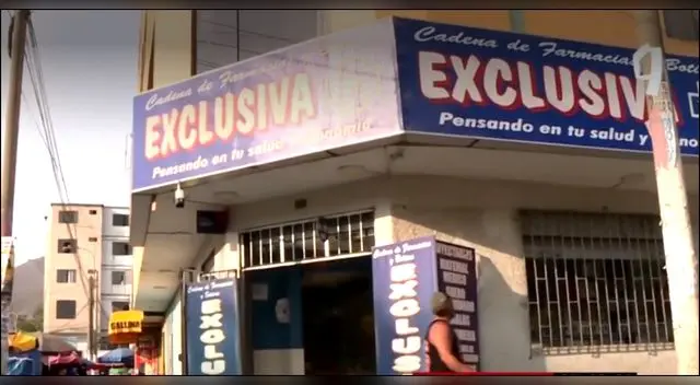 Farmacia en San Juan de Lurigancho.