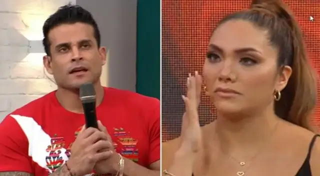 Christian Domínguez sorprendió al contar que no había recibido nada de Chabelita.