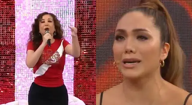 Janet Barboza no pudo con su genio y se rió de Isabel Acevedo sin piedad.