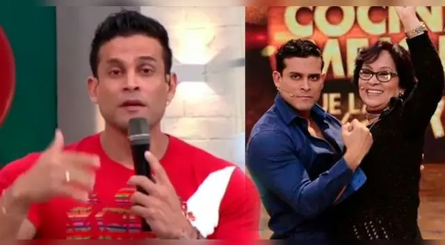 Christian Domínguez dejó en claro lo ocurrido en cuatro paredes con su madre.