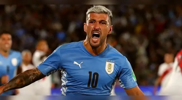 Giorgian de Arrascaeta fue el único que anotó ante la bicolor y logra de nuevo llevar a Uruguay a una Copa del Mundo.