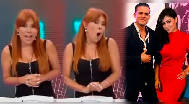 Magaly Medina se burló de las contradicciones de Pamela Franco y Christian Domínguez. Magaly Medina se burló de las contradicciones de Pamela Franco y Christian Domínguez.