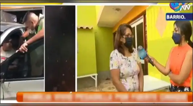 Los Olivos: Sujeto en aparente estado de ebriedad empotra auto contra cochera en pleno Perú Vs. Uruguay.