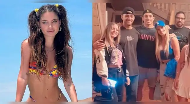 Flavia Laos conoció formalmente a la familia de Austin Palao.