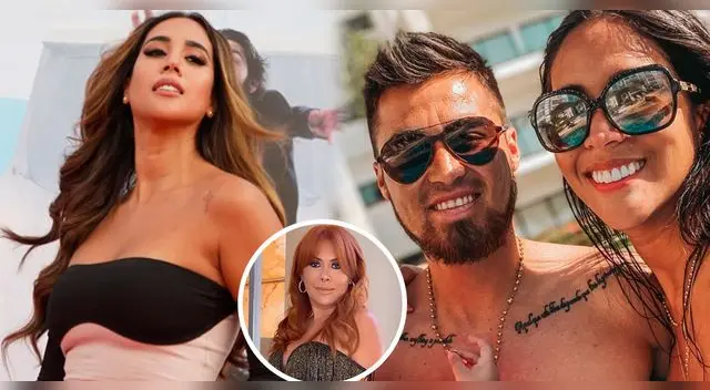 Melissa Paredes respondió a Magaly Medina sobre las comparaciones que hizo sobre su relación con el Gato Cuba y el Activador.