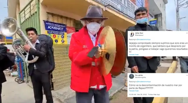 Ministro Montoya toca los platillos y le dicen: