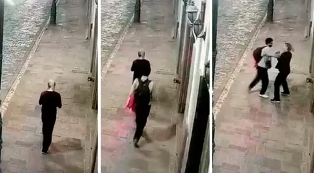 Turista pasó un mal rato por culpa del delincuente. Turista pasó un mal rato por culpa del delincuente.