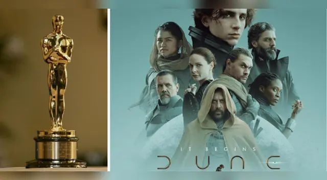 'Dune' se llevó la primera estatuilla de la noche.