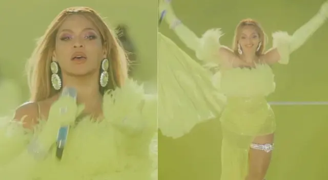 Beyonce impresionante en la apertura de los Oscar 2022