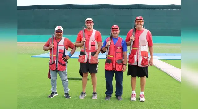 Tiradores peruanos.