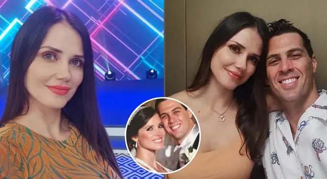 Maju Mantilla y Gustavo Salcedo cumplieron 10 años de matrimonio.