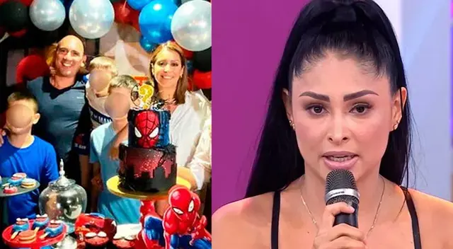 Karla Tarazona habría preferido no invitar a Christian Domínguez al cumpleaños.
