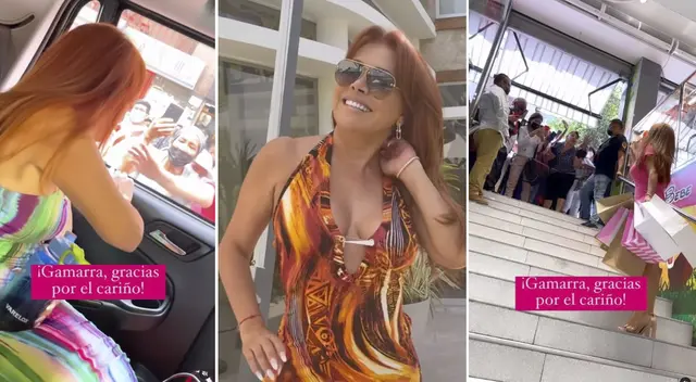 Magaly Medina alborota Gamarra. Magaly Medina alborota Gamarra.