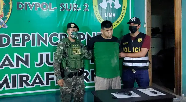 Agentes detuvieron a sujeto requisitoriado.