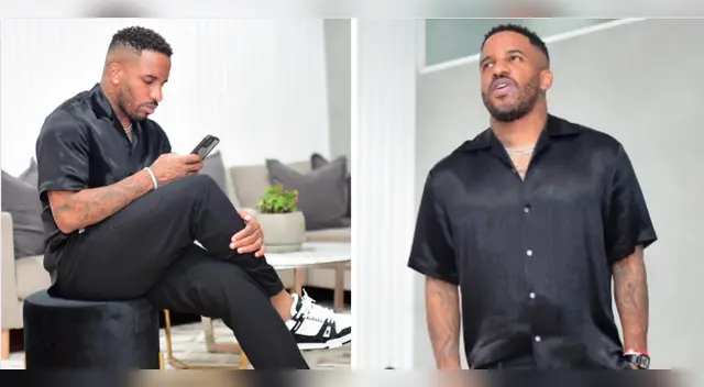 Jefferson Farfán da el último adiós a su amigo 'parcero'.