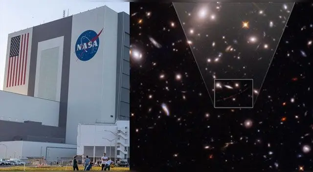 La NASA indicó que la luz de la estrella tardó millones de años en llegar al planeta Tierra.