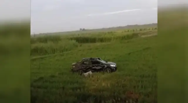 Accidente vehicular en La Libertad, termina en desgracia.