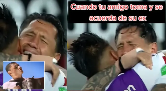 Canción con Christian Cueva y Gianluca Lapadula abrazados es viral en las redes sociales.