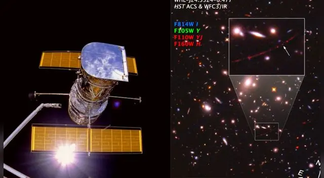 La NASA informó que esta nueva estrella existió en los primeros mil millones de años después del nacimiento del Big Bang. La NASA informó que esta nueva estrella existió en los primeros mil millones de años después del nacimiento del Big Bang.