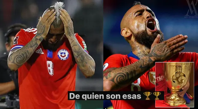 Arturo Vidal, referente de la selección de Chile, se hizo viral en las redes sociales.