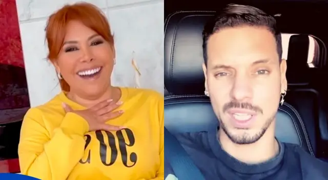 Magaly Medina no pudo con su genio al reírse del bailarín de Melissa Paredes.