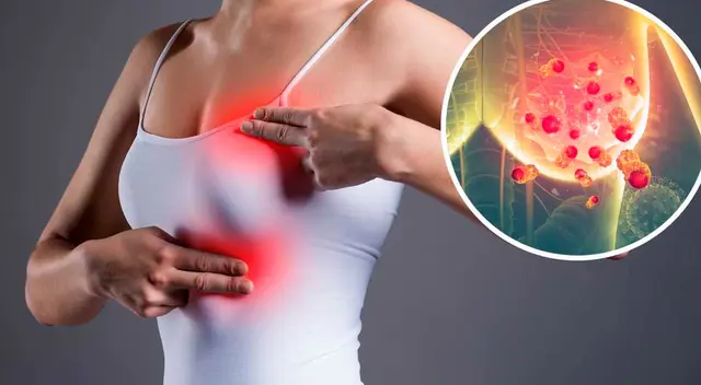 Síntomas de una persona que tiene cáncer de mama. Síntomas de una persona que tiene cáncer de mama.