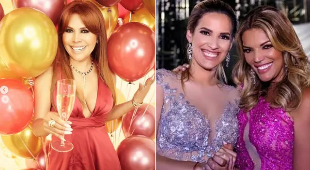 Este es el último mensaje de cumpleaños que le enviaron Jessica Newton y Cassandra Sánchez a Magaly Medina. Este es el último mensaje de cumpleaños que le enviaron Jessica Newton y Cassandra Sánchez a Magaly Medina.