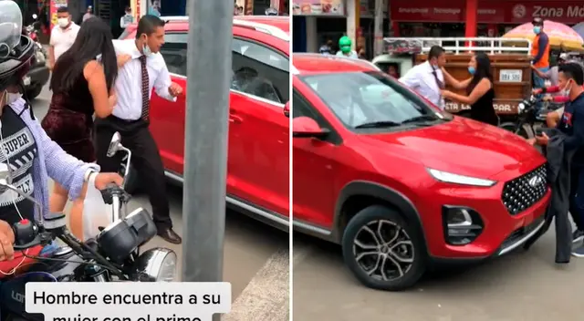 El hombre se enfrentó a golpes con su primo. El hombre se enfrentó a golpes con su primo.