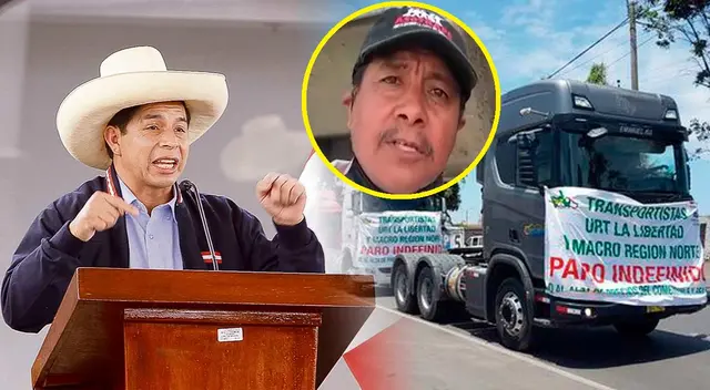 El líder del paro de transportistas de Arequipa pidió al mandatario comprobar lo que afirmó.