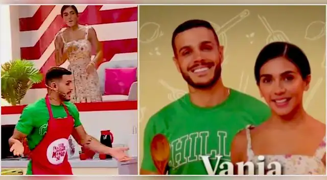 Vania Bludau y Mario Irivarren grabaron 'En esta cocina mando yo' tras haber terminado.