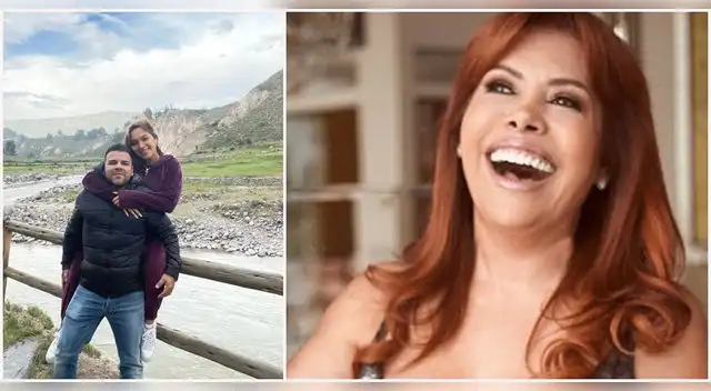 Magaly Medina recibe el mensaje del 'electricista' de Isabel Acevedo, su nueva pareja.