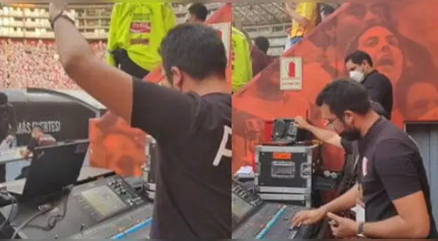 La escena se ha vuelto viral en las redes sociales.