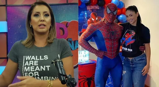 Karla Tarazona se pronuncia sobre la fiesta de su hijo que hizo Christian Domínguez Karla Tarazona se pronuncia sobre la fiesta de su hijo que hizo Christian Domínguez