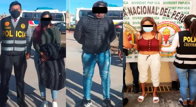 Los detenidos fueron trasladados a las sedes judiciales correspondientes