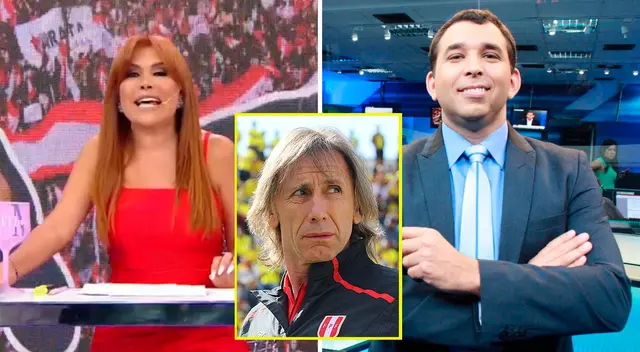 Magaly Medina arremete contra periodista Nicolás Salazar.