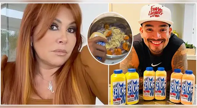 Magaly Medina dice que la leche de tigre envasada de Josimar parece Huancaína.