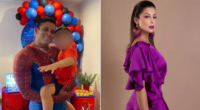 Christian Domínguez y la fiesta que hizo para su hijo.