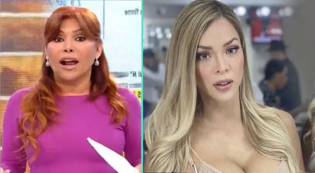 Magaly Medina queda sorprendida con mejoría en el rostro de Sheyla Rojas.