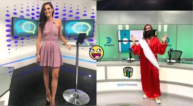 Talía Azcárate apostó a que se disfrazaría del popular hincha de la "Bicolor" si gana ante Paraguay.