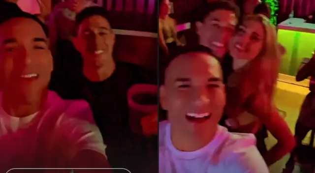 Hugo García celebra cumpleaños en discoteca