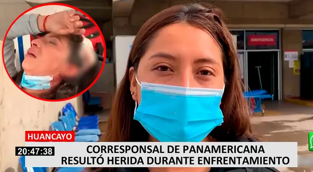 La periodista tuvo que caminar al menos un kilómetro para ser atendida. La periodista tuvo que caminar al menos un kilómetro para ser atendida.