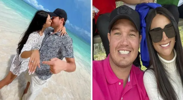 George Forsyth más enamorado que nunca de su prometida. George Forsyth más enamorado que nunca de su prometida.