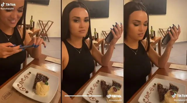Angie Arizaga pasa incómodo momento en TikTok