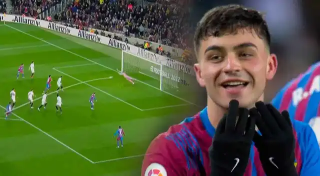 Pedri anotó un golazo en la victoria del FC Barcelona. Pedri anotó un golazo en la victoria del FC Barcelona.
