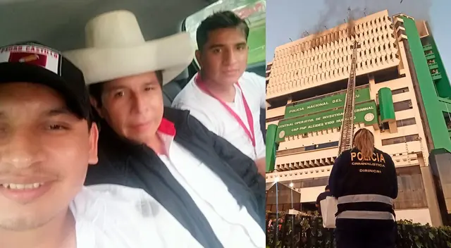 documentos que involucran a los sobrinos de Pedro Castillo se estarían quemando.