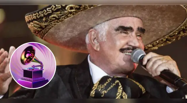 Vicente Fernández gana “Mejor Álbum de Música Regional” en los Grammy 2022.